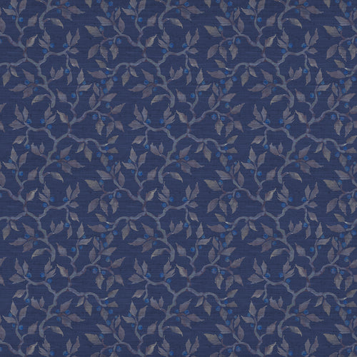 Floral Blue Fabric - Vesper Printed Fabric (By The Metre) Sapphire Voyage Maison