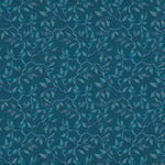 Vesper Printed Fabric (By The Metre) Turquoise