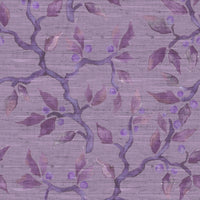  Samples - Vesper Printed Fabric Sample Swatch Violet Voyage Maison
