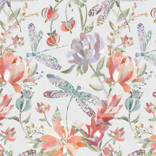 Samples - Volatus Printed Fabric Sample Swatch Cinnamon Voyage Maison