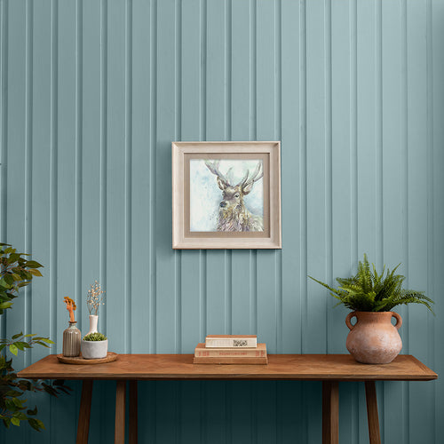 Animal Blue Wall Art - Wallace  Framed Print Birch Voyage Maison
