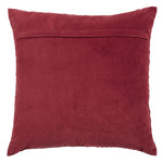 Additions Waterfall Embroidered Feather Cushion in Pomegranate