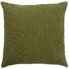 Additions Waterfall Embroidered Feather Cushion in Sage
