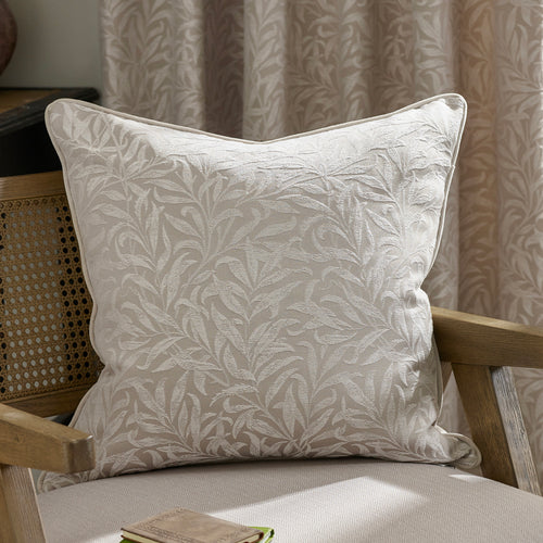 Willow Boughs Jacquard Cushion Linen
