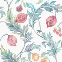  Samples - Weycroft  Wallpaper Sample Pomegranate Voyage Maison