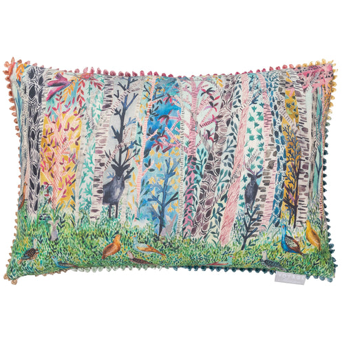 Voyage Maison Whimsical Tale Printed Feather Cushion in Dawn