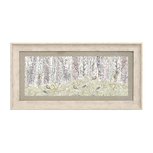 Floral Beige Wall Art - Whimsical Tale  Framed Print Birch/Willow Voyage Maison