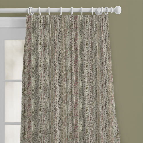 Woodland Beige M2M - Whimsical Tale Printed Cotton Made to Measure Curtains Willow Voyage Maison