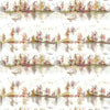 Wilderness Printed Cotton Fabric (By The Metre) Plum Cream