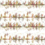 Wilderness Printed Cotton Fabric (By The Metre) Plum Cream