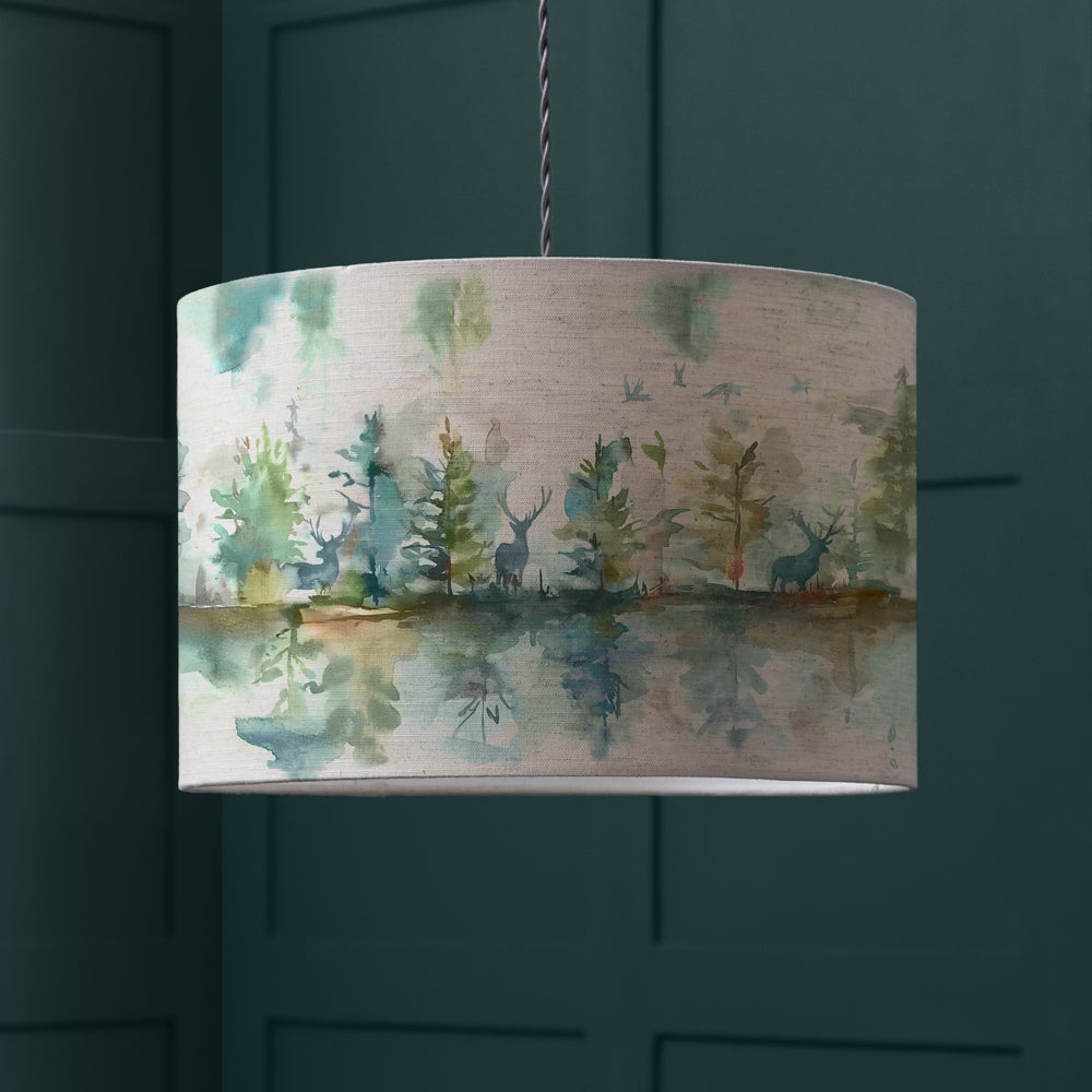 Wilderness Topaz Eva Lamp Shade | Green Lighting | Voyage Maison