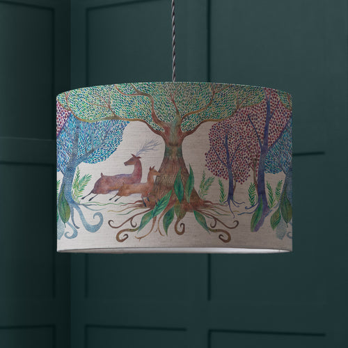 Animal Multi Lighting - Willow Woods Eva Lamp Shade Linen Voyage Maison