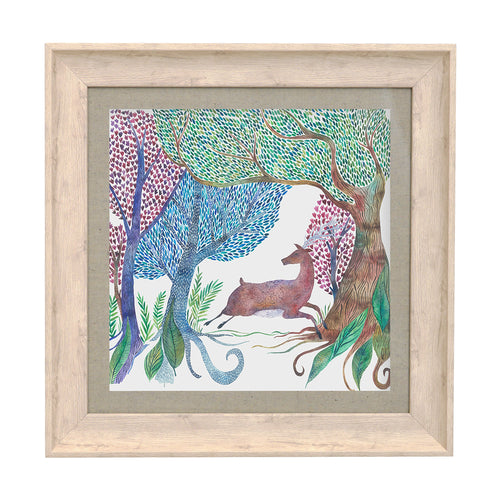 Animal Multi Wall Art - Willow Woods  Framed Print Birch Voyage Maison