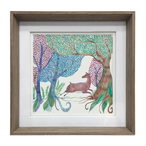 Animal Multi Wall Art - Willow Woods  Framed Print Nut Voyage Maison