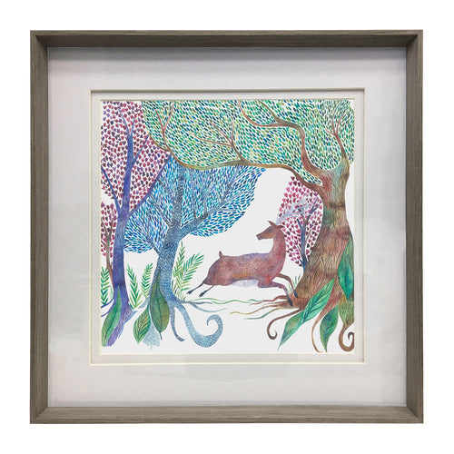 Animal Multi Wall Art - Willow Woods  Framed Print Nut Voyage Maison