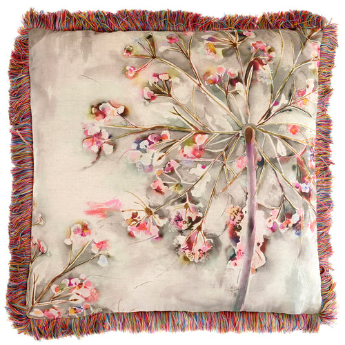 Animal Pink Cushions - Winchcombe Printed Feather Cushion Orchid Voyage Maison