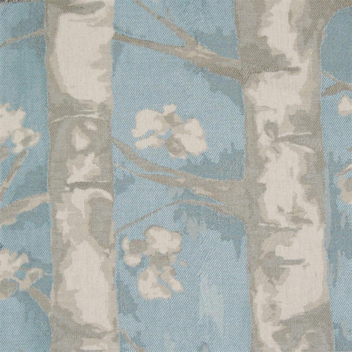 Floral Blue Fabric - Windermere Woven Jacquard Fabric (By The Metre) Lake Voyage Maison