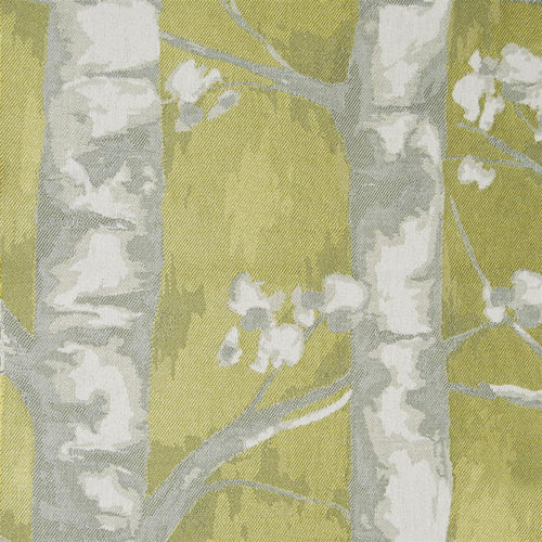 Floral Yellow Fabric - Windermere Woven Jacquard Fabric (By The Metre) Lemongrass Voyage Maison