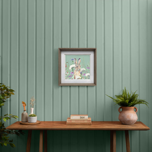 Animal Green Wall Art - Winnie Verde Framed Print Nut Voyage Maison