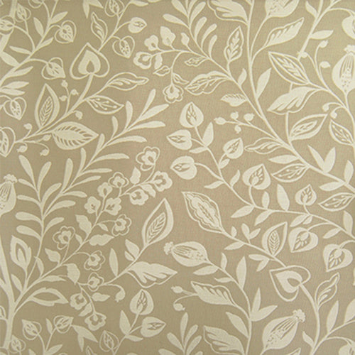 Floral Yellow Fabric - Wisley Printed Woven Fabric (By The Metre) Corn Voyage Maison