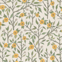  Samples - Yamuna Printed Fabric Sample Swatch Marigold Voyage Maison