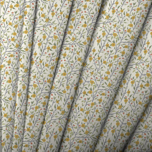 Floral Yellow M2M - Yamuna Printed Made to Measure Curtains Sunflower Voyage Maison