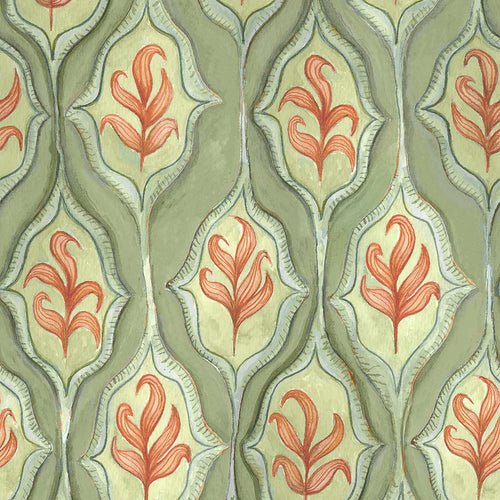  Samples - Zephyr  Wallpaper Sample Moss Voyage Maison